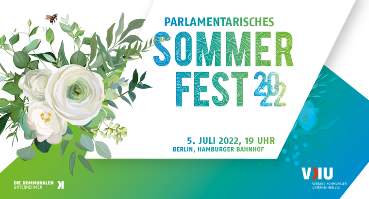 Das Parlamentarische Sommerfest des VKU