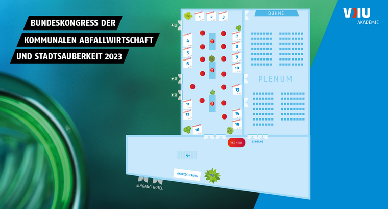 Ausstellerplan Bundeskongress