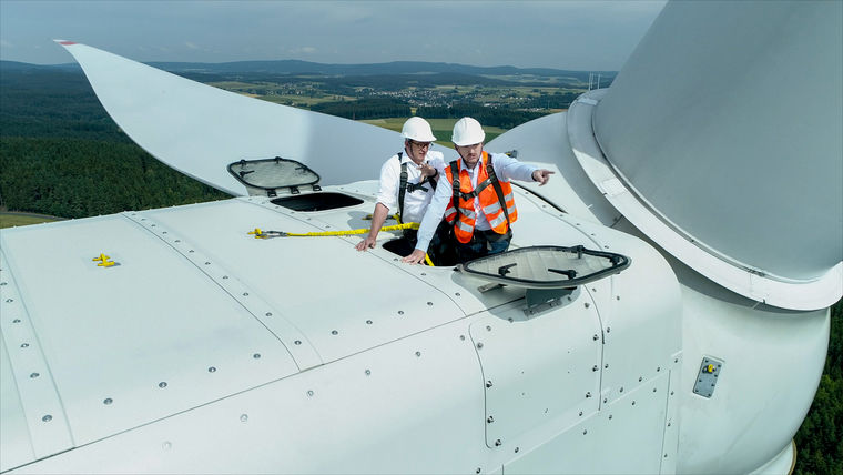 SWW Stadtwerke Wunsiedel Wind- und Solaranlage Photopool